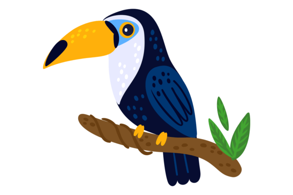 Download Toukan Icon. Cute Tropical Bird. Exotic - Tropical bird Collection